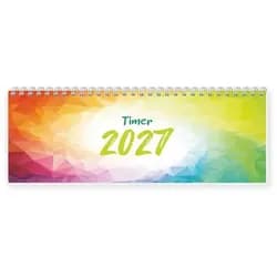Trötsch Verlag Querkalender TRÖTSCH - Schreibtischquerkalender Timer Farben (eine Woche 2...