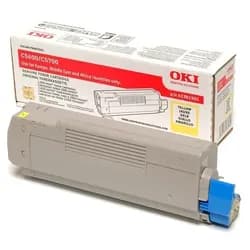 Oki Toner 43381905 yellow