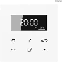 Jung Timer Standard mit Display (alpinweiß)