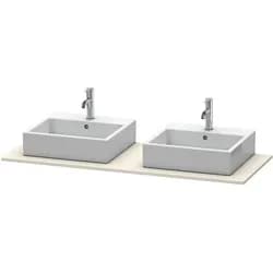 Duravit Konsole „XSquare“ in Taupe Matt