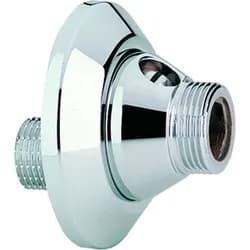 S-Anschluss 12400 Verstellb. 10mm 1/2"x3/4" absperrbar chrom