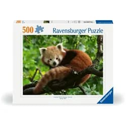 Ravensburger Puzzle Erwachsenenpuzzle 500 Teile - Süßer roter Panda, Puzzleteile