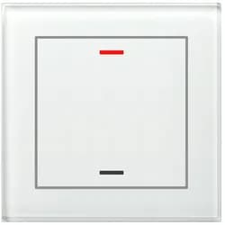 MDT Glastaster II Light 1fach RGBW weiß neutral