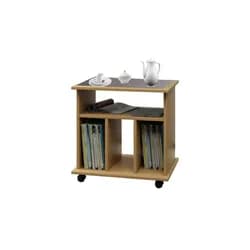 Ebuy24 Tabina Hifi-Möbel 4 Ablagen Buche dekor.