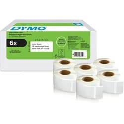 Dymo Labelwriter-Etiketten 2177564 (1976411) weiß, 25 x 54mm, 6 x 500 St.