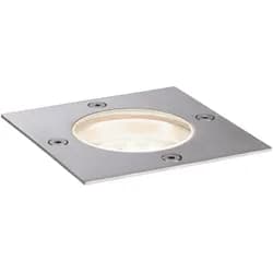 Paulmann Plug & Shine LED Bodeneinbauleuchte Floor Einzelspot - Silber