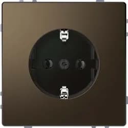 Merten SCHUKO-Steckdose moccamet MEG2301-6052