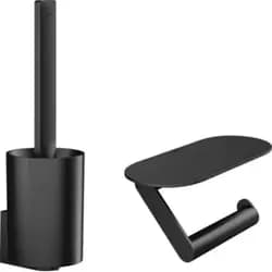hansgrohe WallStoris Toilettenset - Schwarz