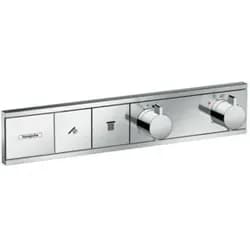 hansgrohe RainSelect Thermostat Unterputz für 2 Verbraucher, Chrom
