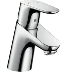 Hansgrohe Focus Waschtischmischer 70 LowFlow Chrom ohne Ablaufgarnitur - Silber