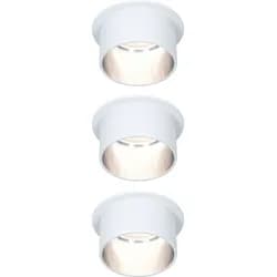 Paulmann LED Einbauleuchte Gil Basisset - Weiß/Grau