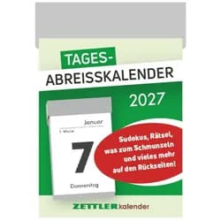 Wandkalender ZETTLER Tagesabreißkalender S 2027