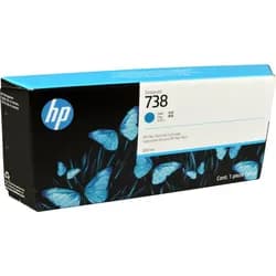 HP Tinte 738 300ml cyan