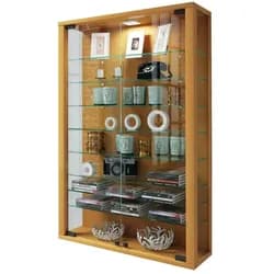 VCM Vitrine »Vitrosa Mini« braun, 59x90x18 cm
