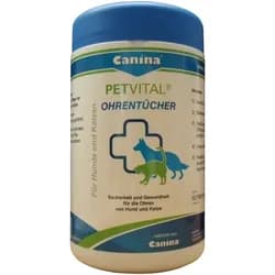 Petvital Feuchttücher für Ohren