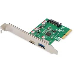 USB Type-C + USB Type-A PCIe Card