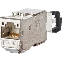 RJ45-Kupplung C6A modul 180°