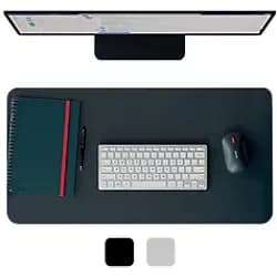 LEITZ Schreibtischunterlage anthrazit Leder 70x36cm