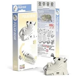 Eugy Puzzle 3D Bastelset Eisbär, Puzzleteile