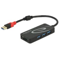 Hub - 3 Ports USB-Hubs - 3 - Schwarz