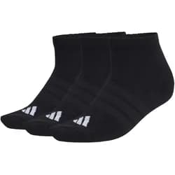 adidas Cushioned Essentials Low Cut 3 PAAR gepolsterte Socken schwarz - XL