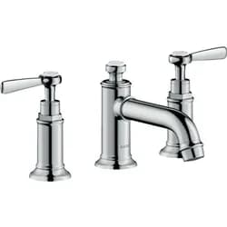 hansgrohe Axor Montreux Waschtischarmatur 16535000 chrom, Ablaufgarnitur, 142 mm, Hebelgriff