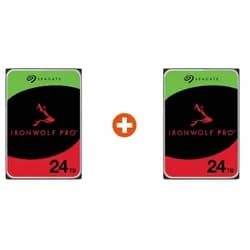 SEAGATE IronWolf Pro NAS HDD +Rescue 24TB, SATA 6Gb/s