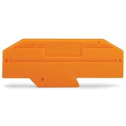 WAGO Abschlußplatte orange 282-333