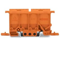 WAGO 222-500 Befestigungsadapter orange