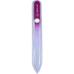 Apoline Nagelfeile Glas 14 cm pink