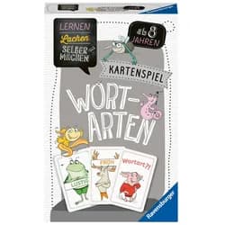 Ravensburger Spiel Kinder Kartenspiel Lernen Lachen Selbermachen Wortarten 80353