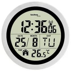 technoline Uhr WT3005 silberfarben