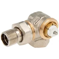 Thermostat-Ventilunterteil V-exact II, Winkeleck/rechts, DN 15