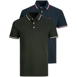JJEPAULOS POLO 2PK Herren Poloshirt