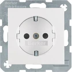 Berker SCHUKO-Steckdose pws/gl 47238989