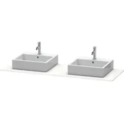 Duravit Konsole „XSquare“ in Flannel Grey Seidenmatt