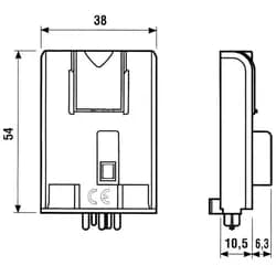Finder Zeitmodul Serie 86, Relais