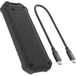 ICY BOX M.2 NVMe/SATA SSD Enclosure, USB-C 3.1