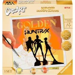 Ravensburger Spiel Ravensburger CreArt Golden KPop Demon Hunters – Malen nach Zahlen