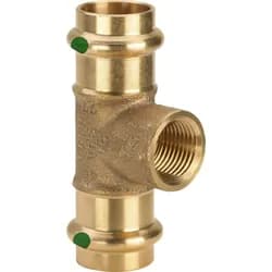 T-Stück Sanpress 2217.2 15xRp 1/2x15mm, RG o Sil-br, SC-Con.