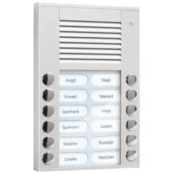 TCS Tür Control Audioaußenstation 2-reihig PES12-EN/04
