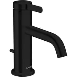 hansgrohe Waschtisch-Einhebelmischer 70 Axor One Ausl. 130mm, m Zugst.Abl.Gar., matt-sw