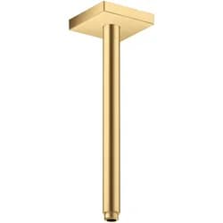 hansgrohe Deckenanschluss 300mm, brushed gold optic, eckig