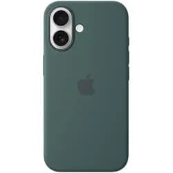 Apple Silikon Case iPhone 16 mit MagSafe seegrün