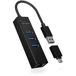 ICY BOX IB-HUB1419-LAN Netzwerkadapter