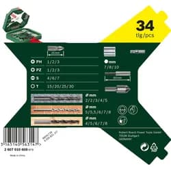 X-Line Drill and Bit set 34 pcs