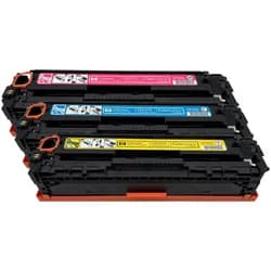 HP, Toner, 125a (C, M, Y)