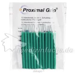 Proximal Grip Ultrafein türkis Interdent 12 St