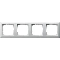 Gira Abdeckrahmen 4f. rws-gl 021403