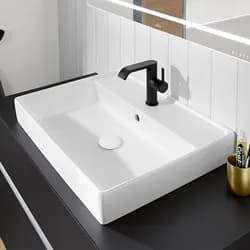 V&B Waschtisch Collaro 60x47, m ÜL, Unters. geschliffen, weiß
